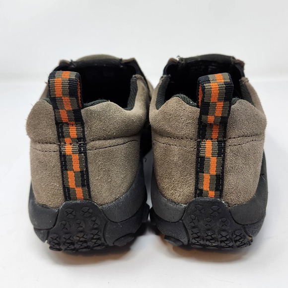 Merrell Men Jungle Moc Alloy Toe Work Shoes Brown Suede Size 7 M Slip On Comfort - Picture 8 of 11